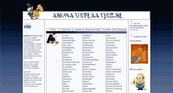 Desktop Screenshot of animatieplaatjes.nl